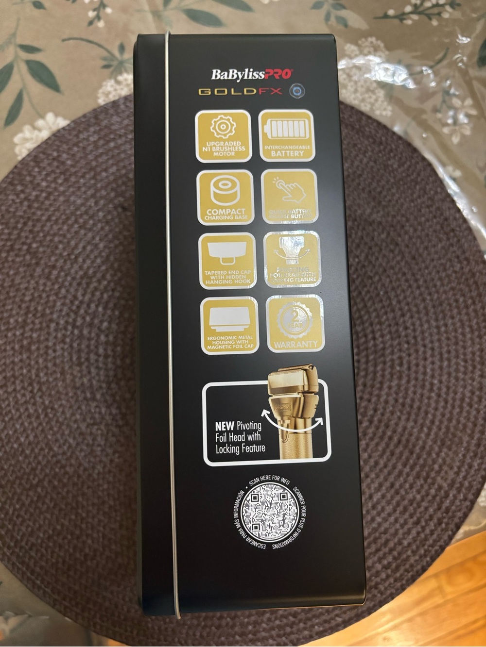 GOLD FX BABYLISS PRO - Picture 3 of 3